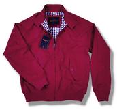 View Item New Ben Sherman Mod Retro Harrington Jacket Fire Red 